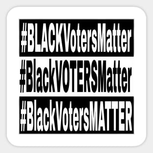 Black Voters Matter - Front Sticker